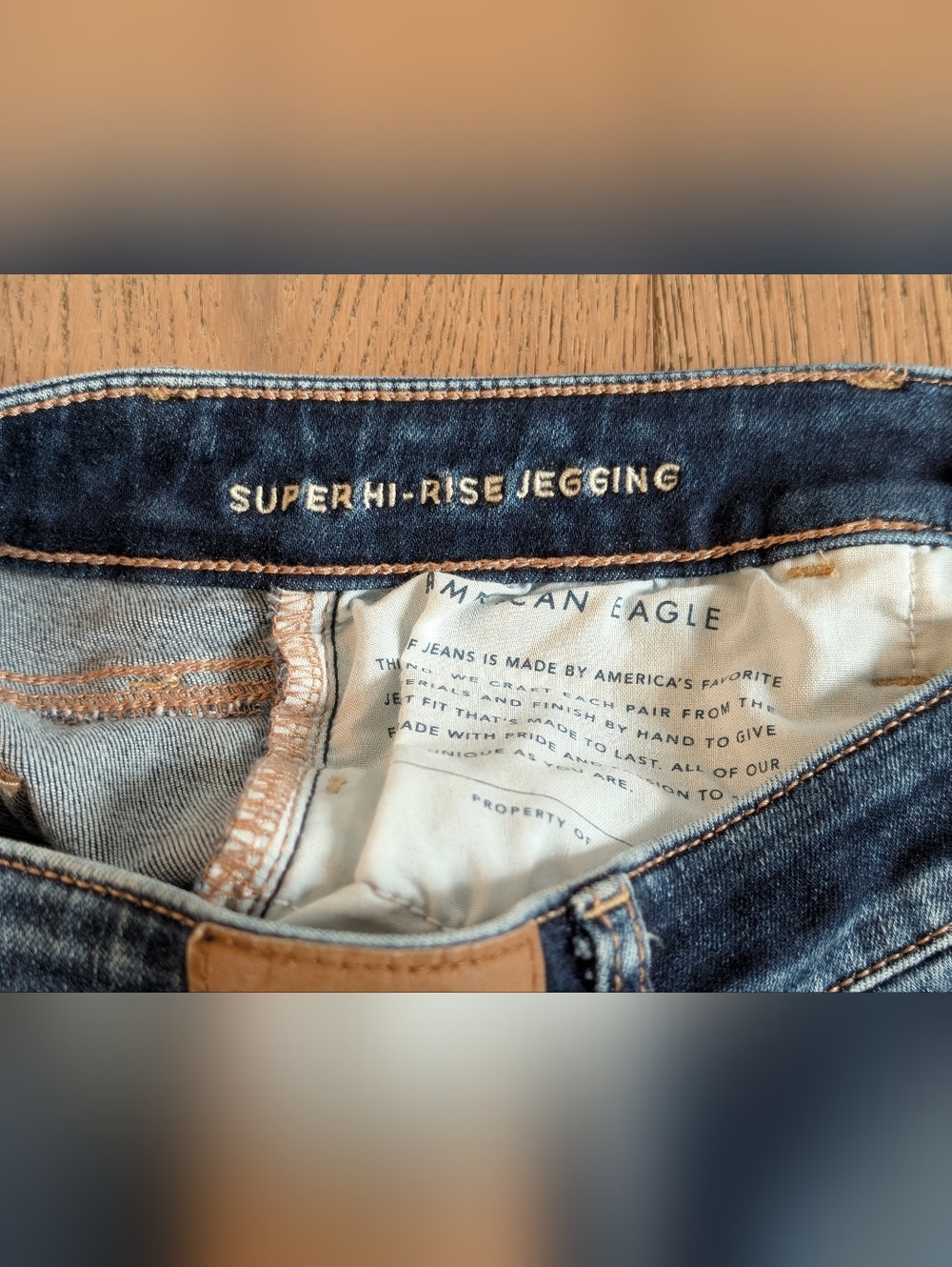 AE SUPER HIGH RISE JEGGING - Picture 4 of 4